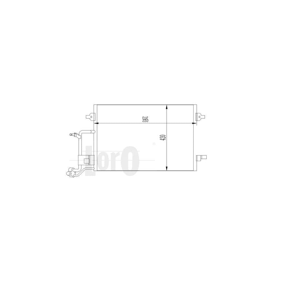 Abakus 0530160014 Air Conditioning Condenser | ML Performance UK