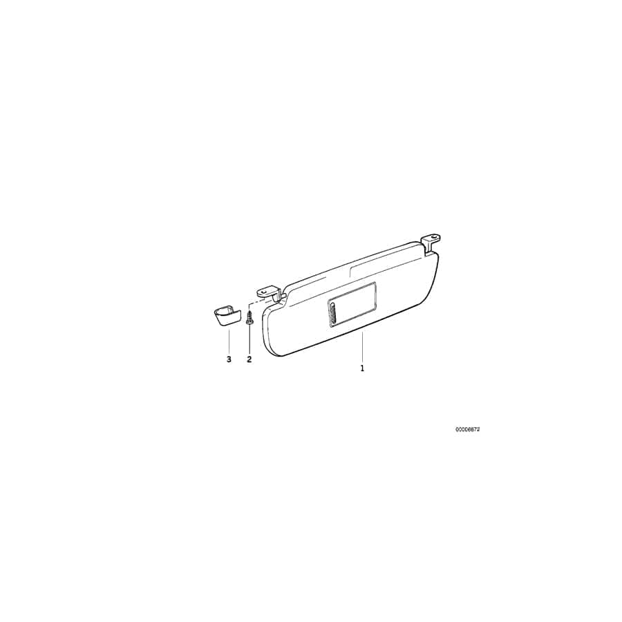 Genuine BMW 51168176282 E36 E66 Torx Bolt ISA M5X20 (Inc. 740Li, 318i & 320i) | ML Performance UK Car Parts