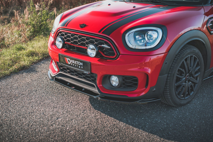 Maxton Design Mini Countryman JCW F60 Front Splitter V.2