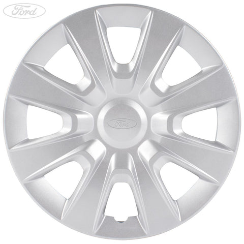 GENUINE FORD 1784171 FIESTA KA 14" WHEEL TRIM HUB CAP SILVER SINGLE 8 SPOKE | ML Performance UK