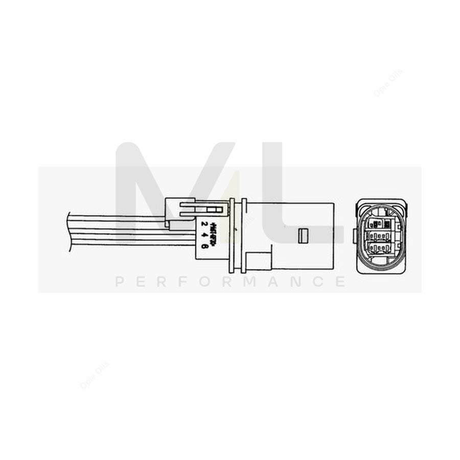 NTK Lambda Sensor - Oxygen / O2 Sensor UAA0002-FA002 (NGK 96636) | ML Car Parts UK | ML Performance