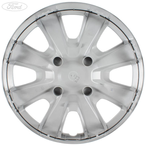 GENUINE FORD 1784171 FIESTA KA 14" WHEEL TRIM HUB CAP SILVER SINGLE 8 SPOKE | ML Performance UK