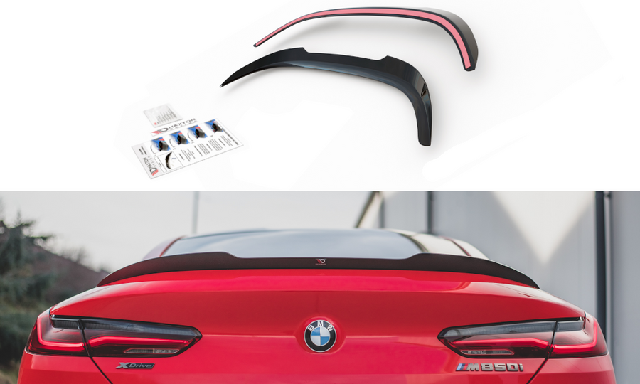 Maxton Design BM-M850-G15-CAP1T Spoiler Cap BMW Series 8 Coupe M-Pack G15 | ML Performance UK Car Parts