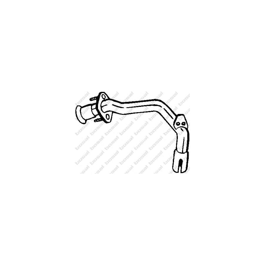 Bosal 824-207 Exhaust Pipe For Land Rover Defender Off-Road (L316)