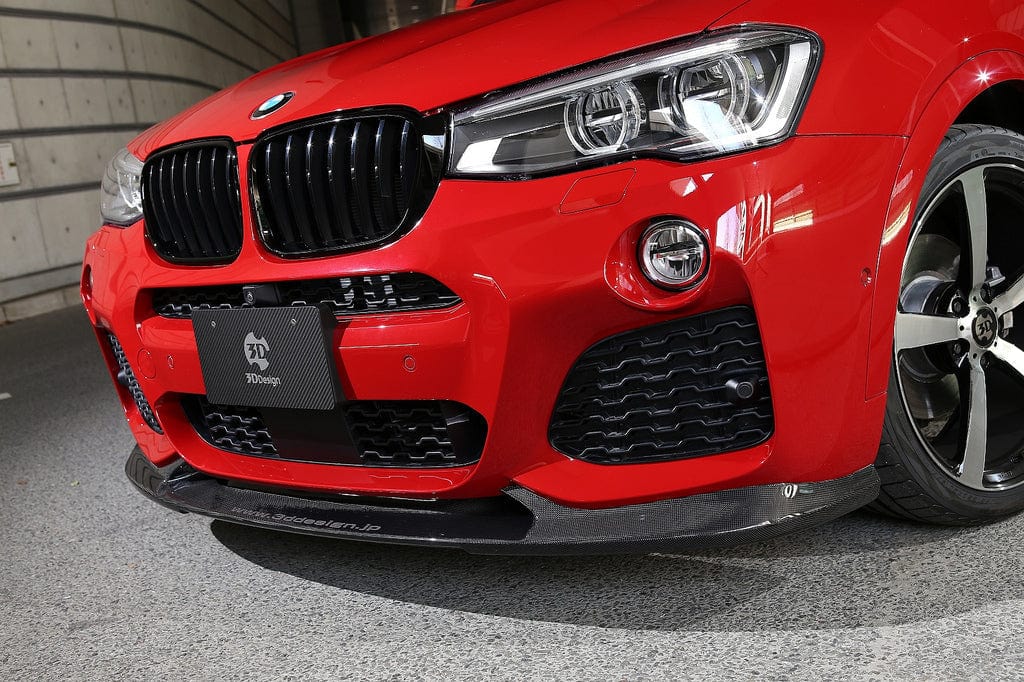 3D Design 3101-22621 BMW Carbon Fiber Front Lip Spoiler