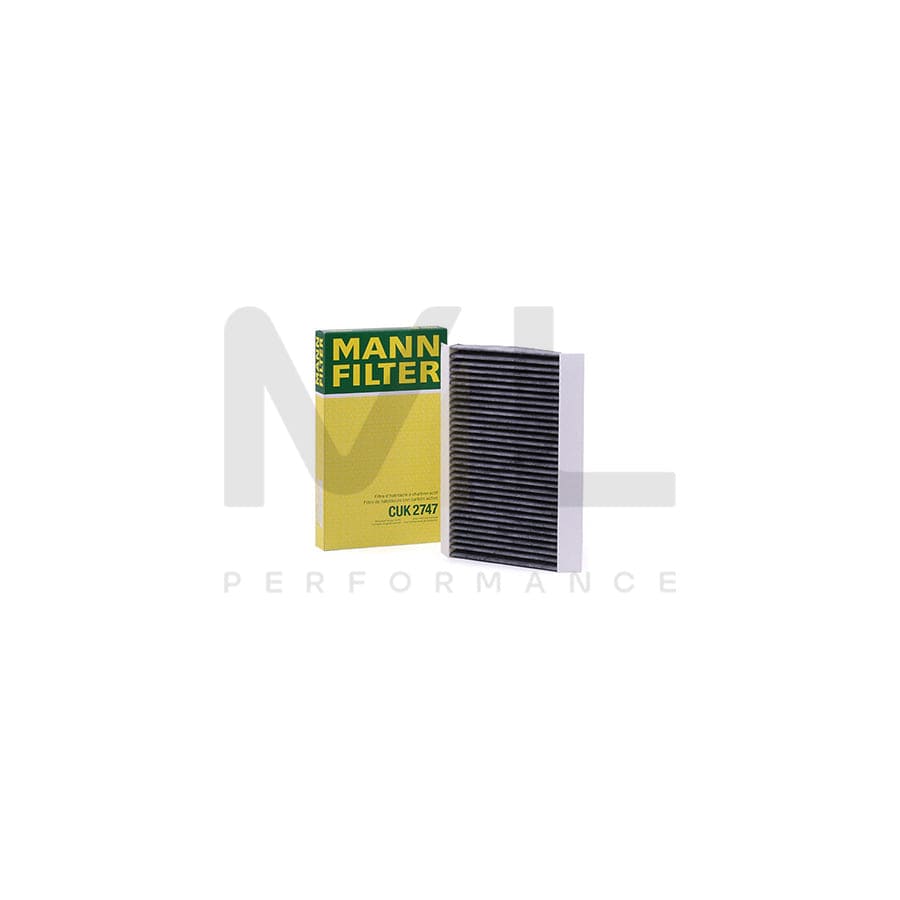 MANN-FILTER CUK 2747 Pollen filter Activated Carbon Filter | ML Performance Car Parts