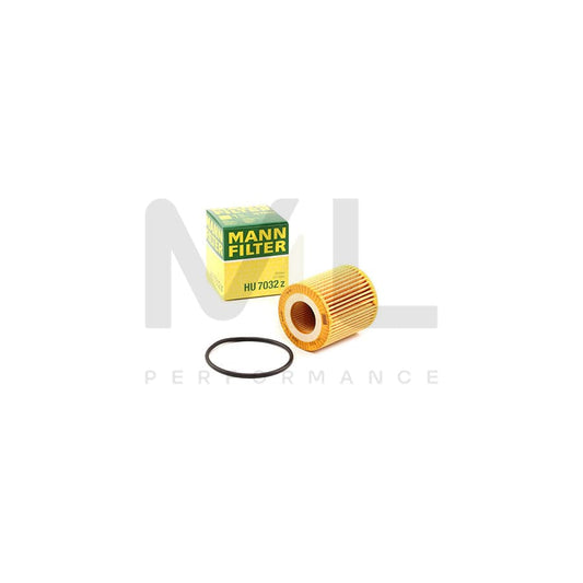 MANN-FILTER HU 7032 z Oil Filter with seal, Filter Insert | ML Performance Car Parts