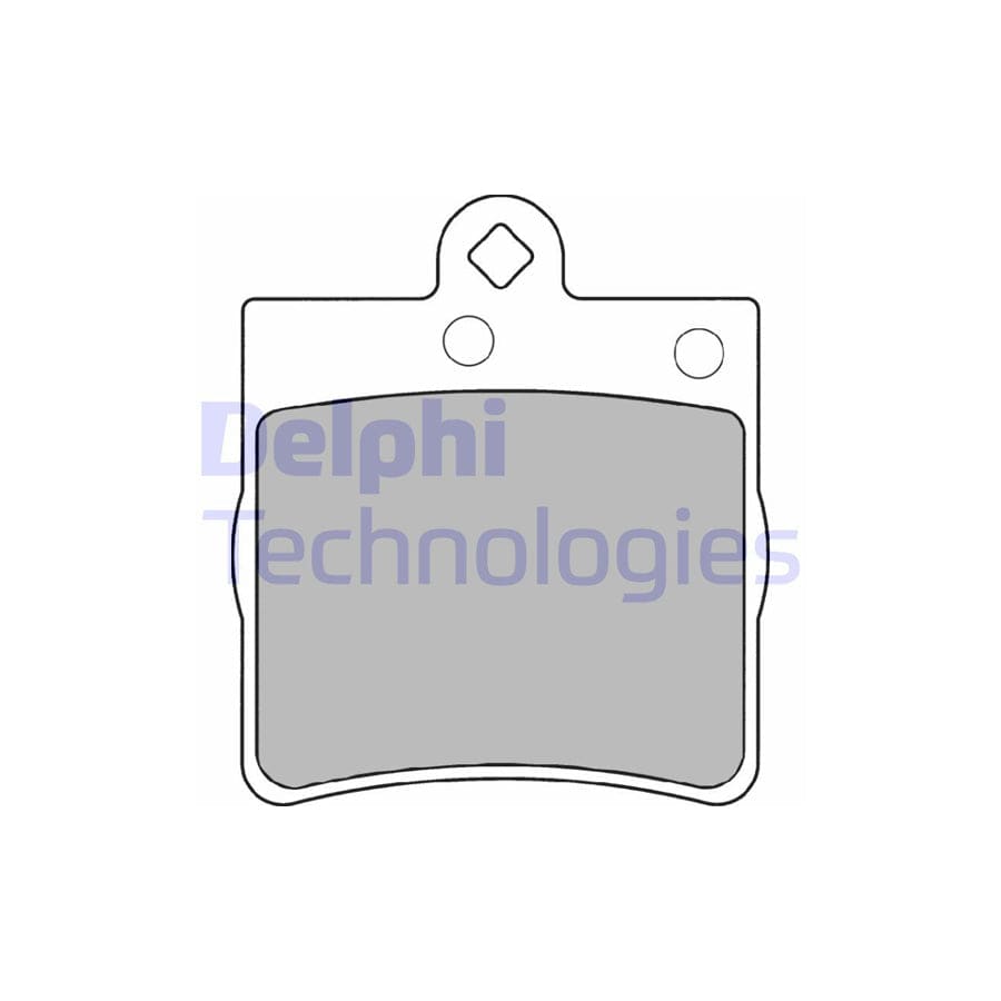 Delphi Lp1403 Brake Pad Set