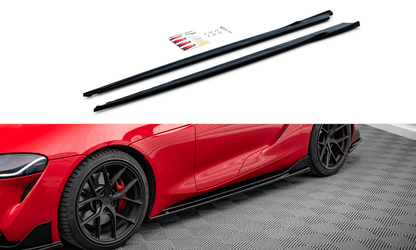 Maxton Design TO-SU-5-SD3T Side Skirts Diffusers V.3 Toyota Supra MK5 | ML Performance UK Car Parts