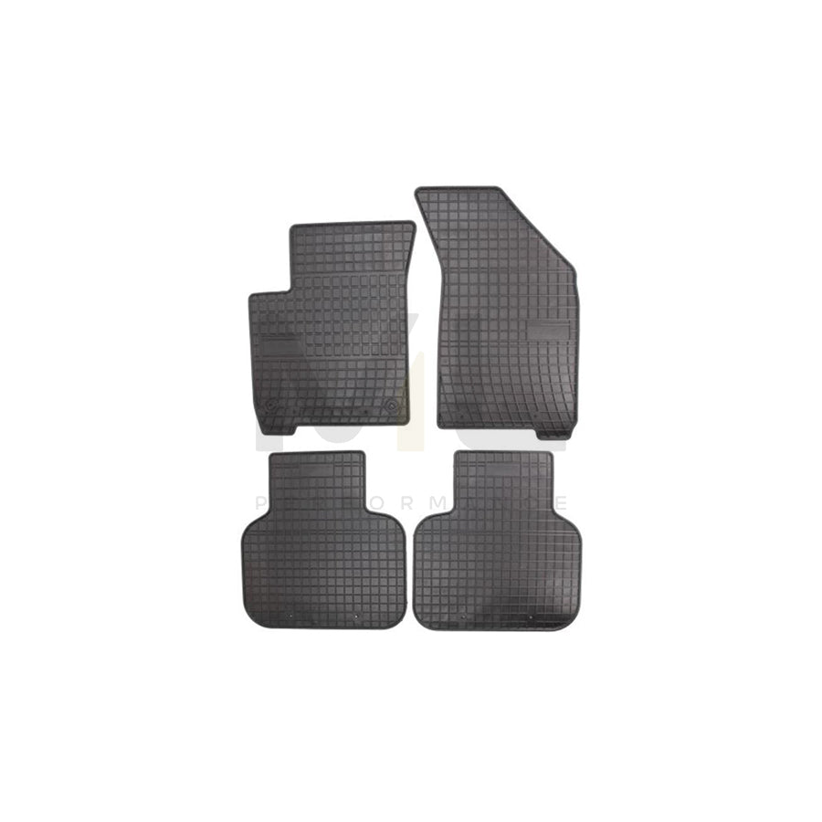 FROGUM Tailored 546207 Floor mat set Elastomer, Front and Rear, Quantity: 4, Black | ML Performance Car Parts