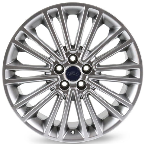 GENUINE FORD 1889413 S-MAX & GALAXY ALLOY WHEEL 19" 10 X 2-SPOKE DESIGN, LUSTER NICKEL | ML Performance UK