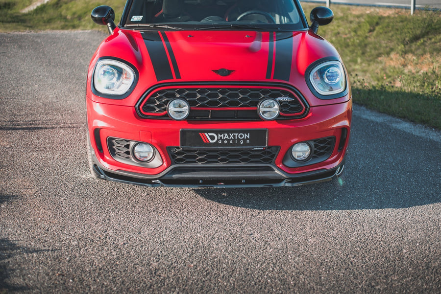 Maxton Design Mini Countryman JCW F60 Front Splitter V.2