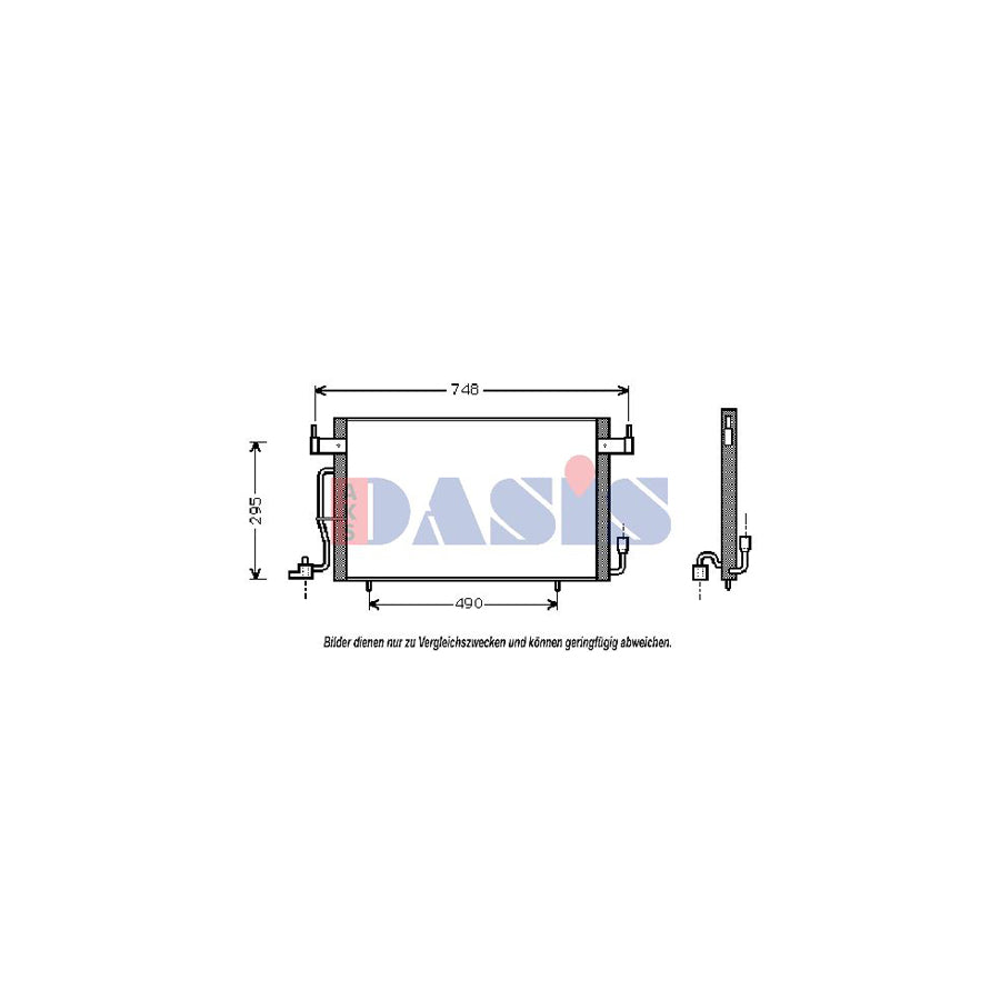 AKS Dasis 126430N Engine Oil Cooler Suitable For Mercedes-Benz S-Class Saloon (W220) | ML Performance UK