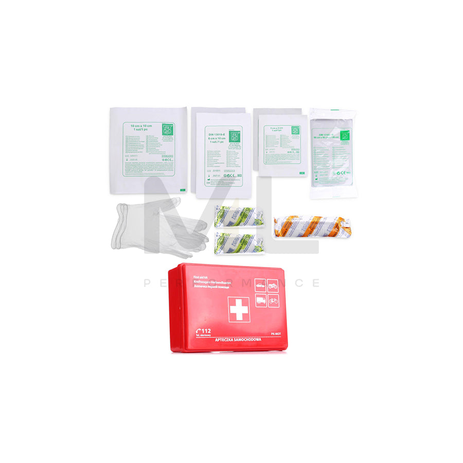 CARCOMMERCE 80203 First aid kit with case | ML Performance Car Parts