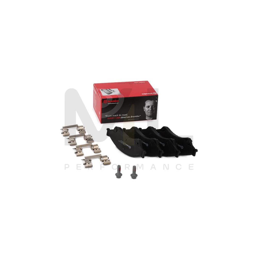 Brembo P 24 153 Brake Pad Set With Acoustic Wear Warning, With Brake Caliper Screws | ML Performance Car Parts