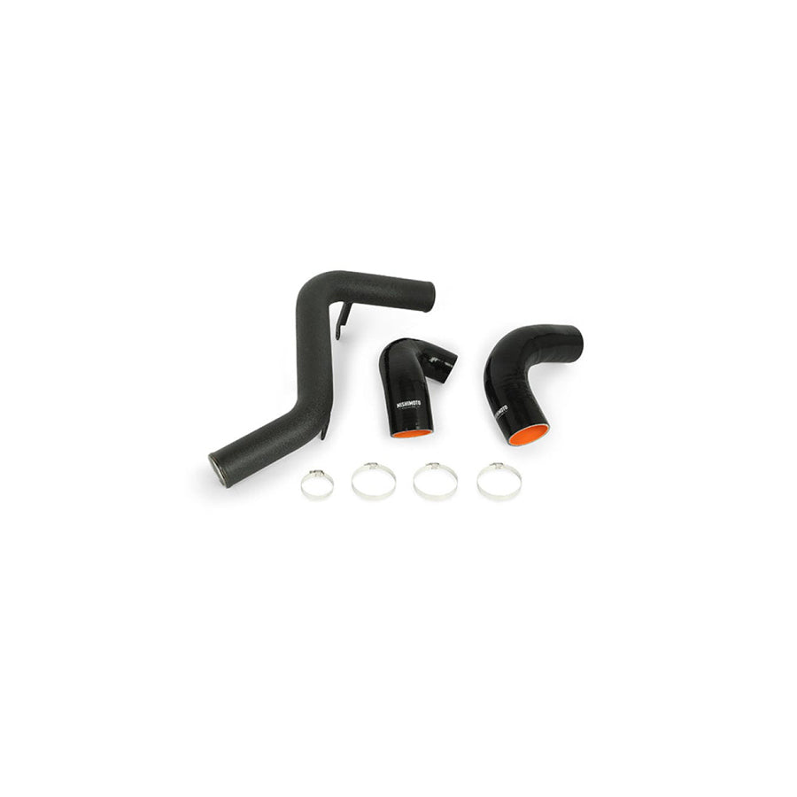 Mishimoto MMICP-FOST-13HWBK 2013+ Ford Focus ST Hot Side Intercooler Pipe Kit - Wrinkle Black