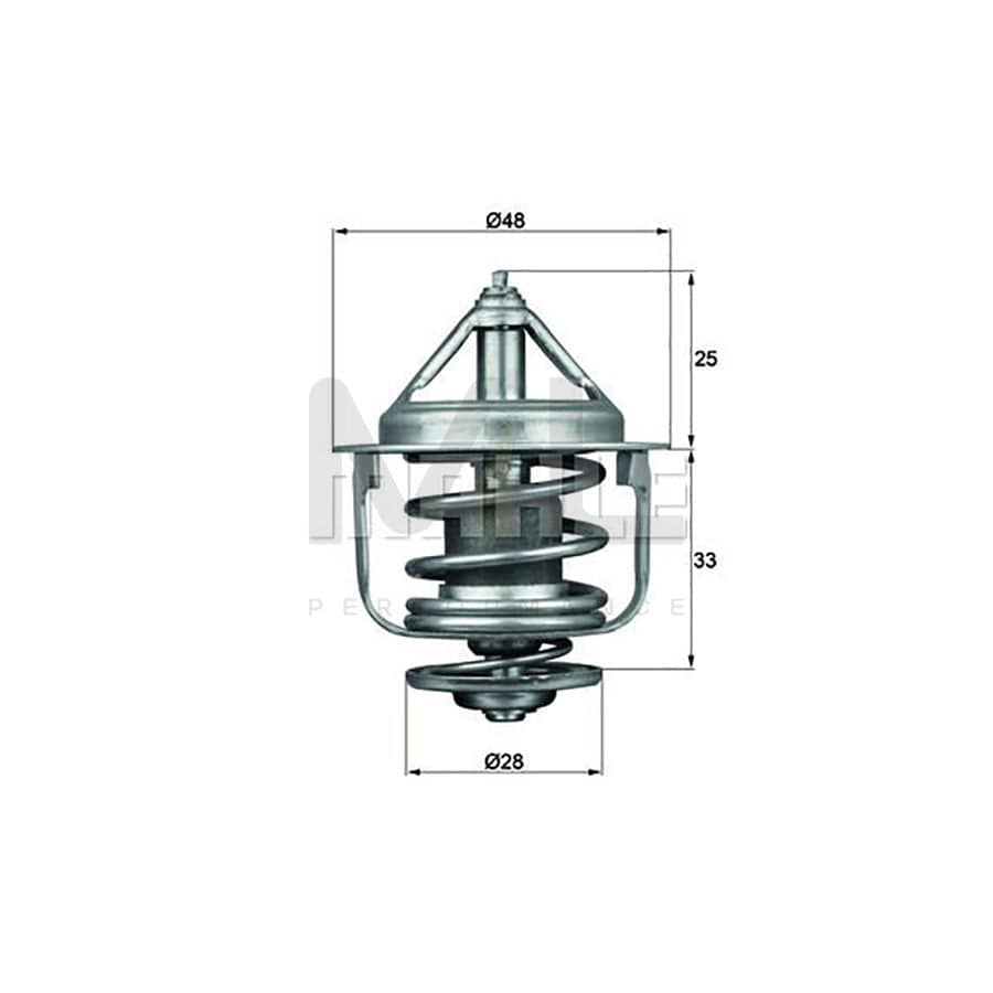 MAHLE ORIGINAL TI 14 87 Engine thermostat Opening Temperature: 87��C, with seal | ML Performance Car Parts