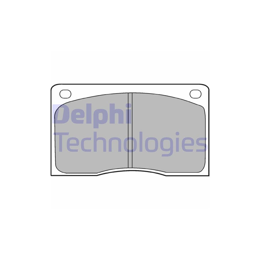 Delphi Lp132 Brake Pad Set