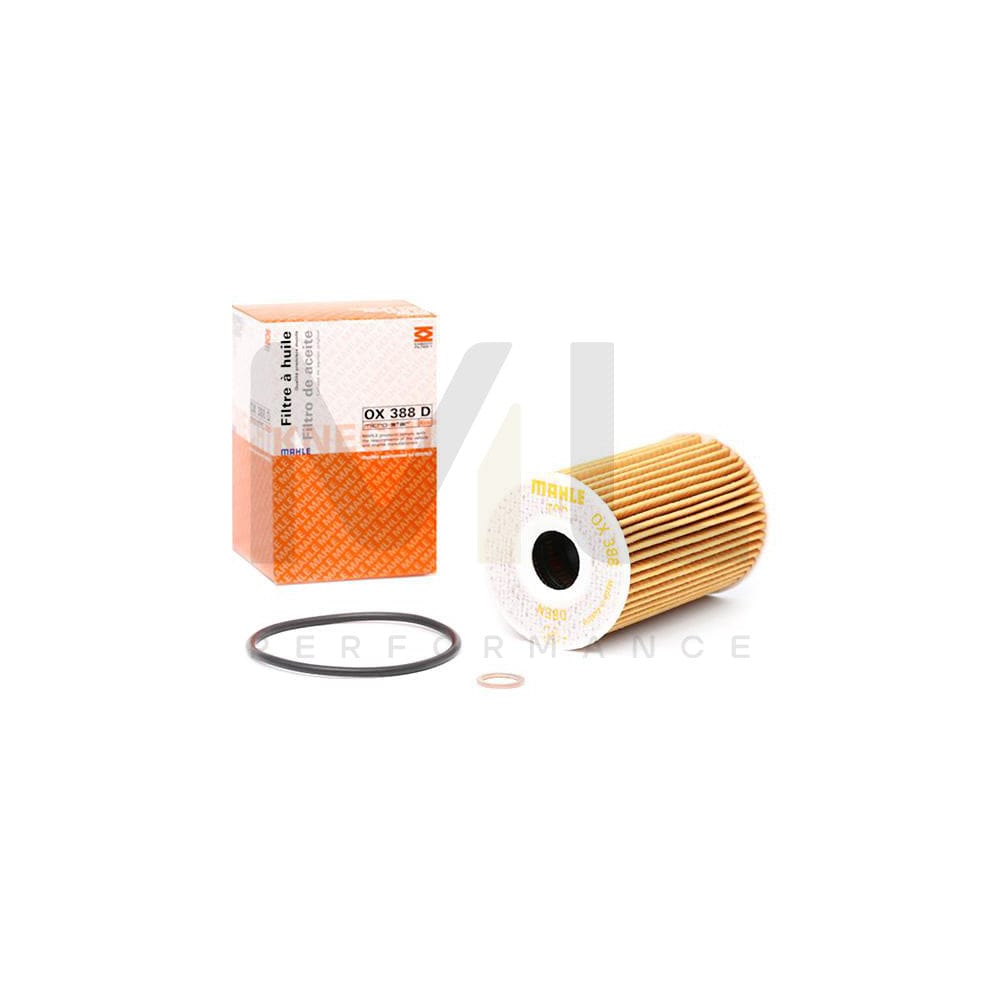 MAHLE ORIGINAL OX 388D Oil Filter Filter Insert | ML Performance Car Parts