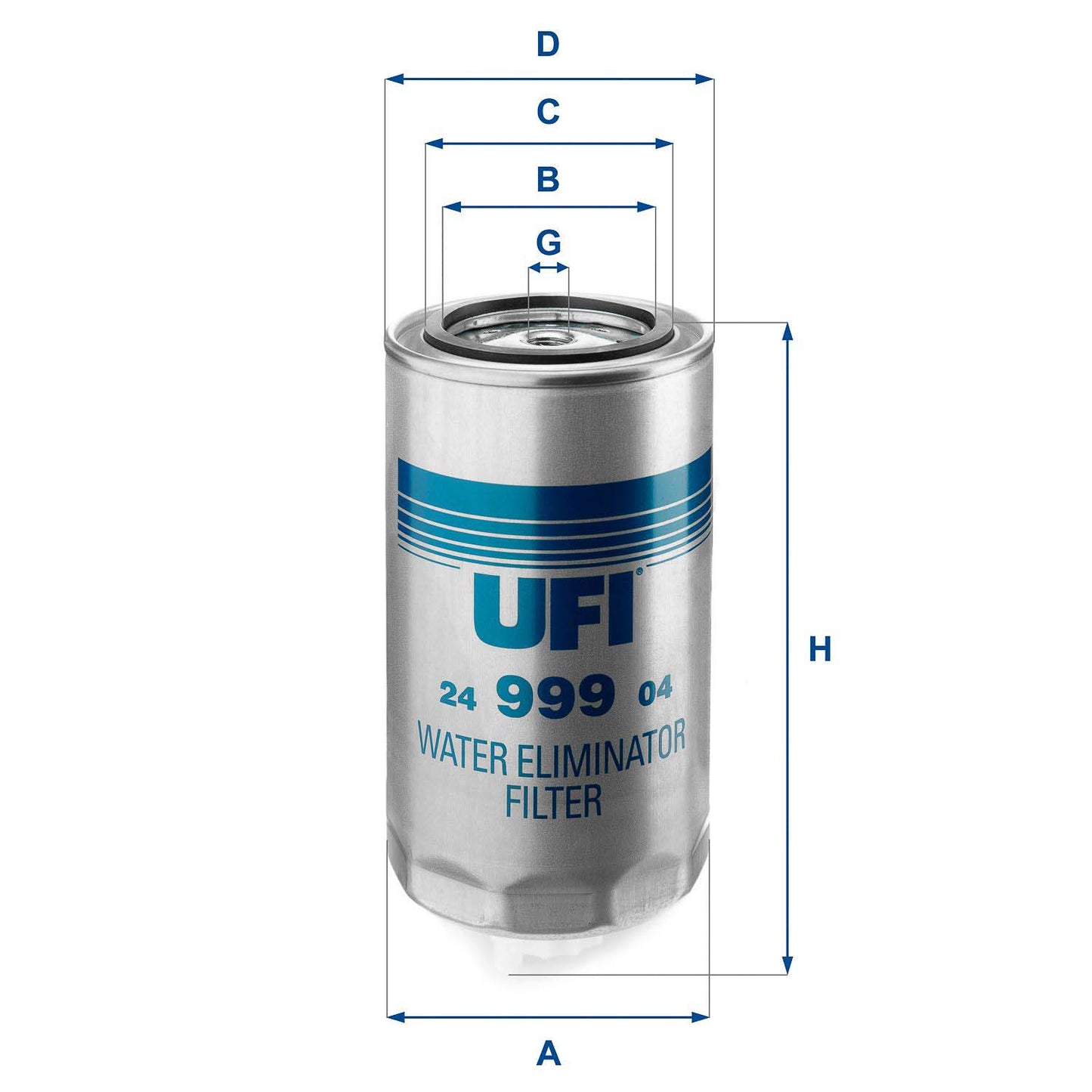 UFI 24.325.00 Fuel Filter For Jeep Cherokee Ii (Xj)