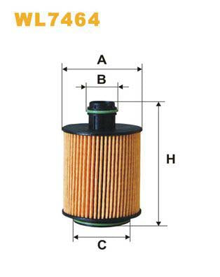 WIX Filters WL7464 Oil Filter