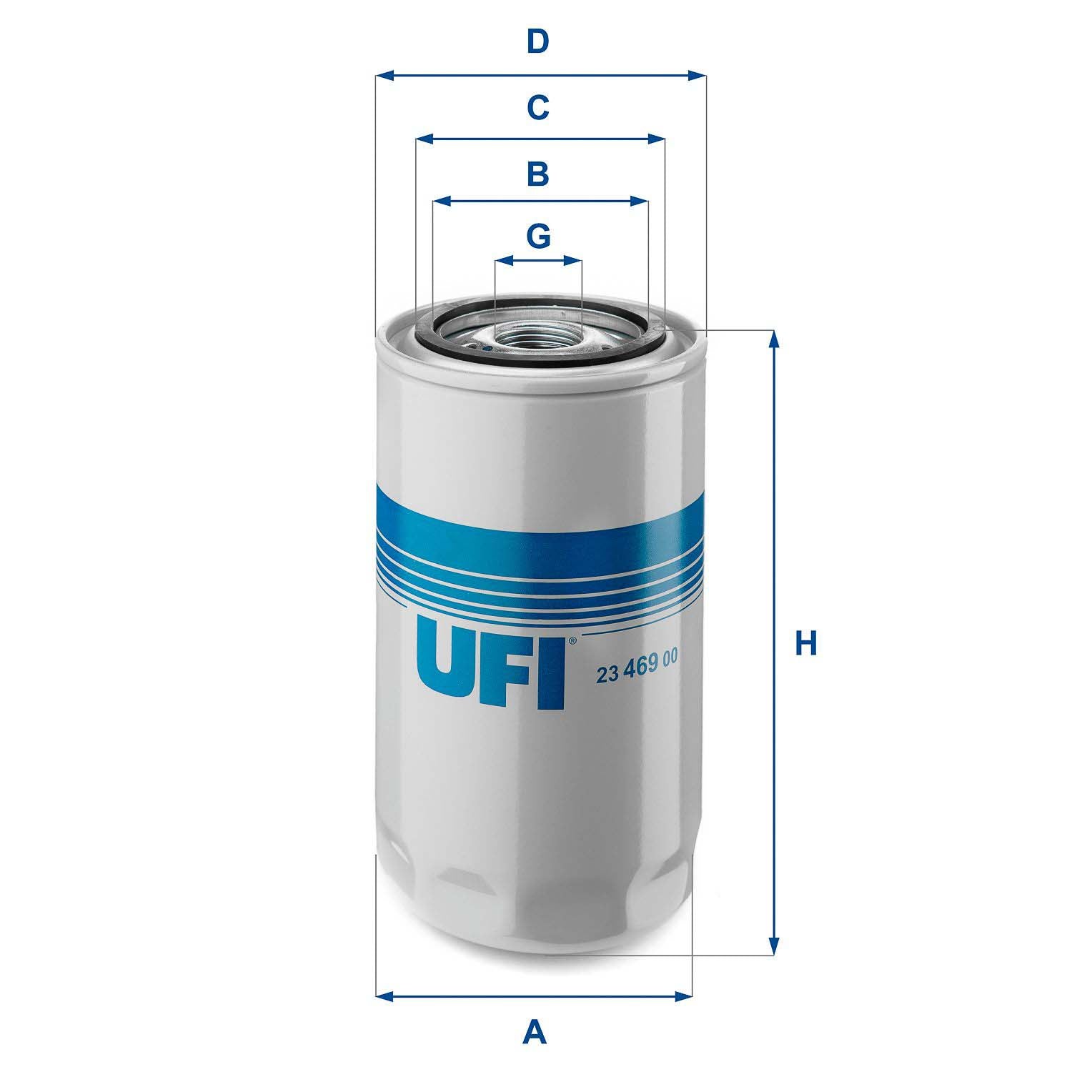 UFI 23.469.00 Oil Filter