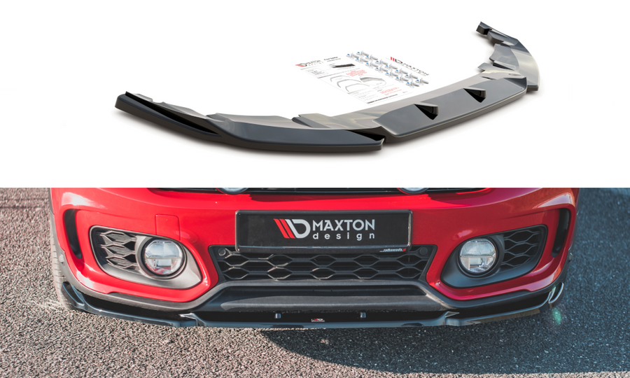 Maxton Design MC-CO-2-JCW-FD2T Front Splitter V.2 Mini Countryman JCW F60 | ML Performance UK Car Parts