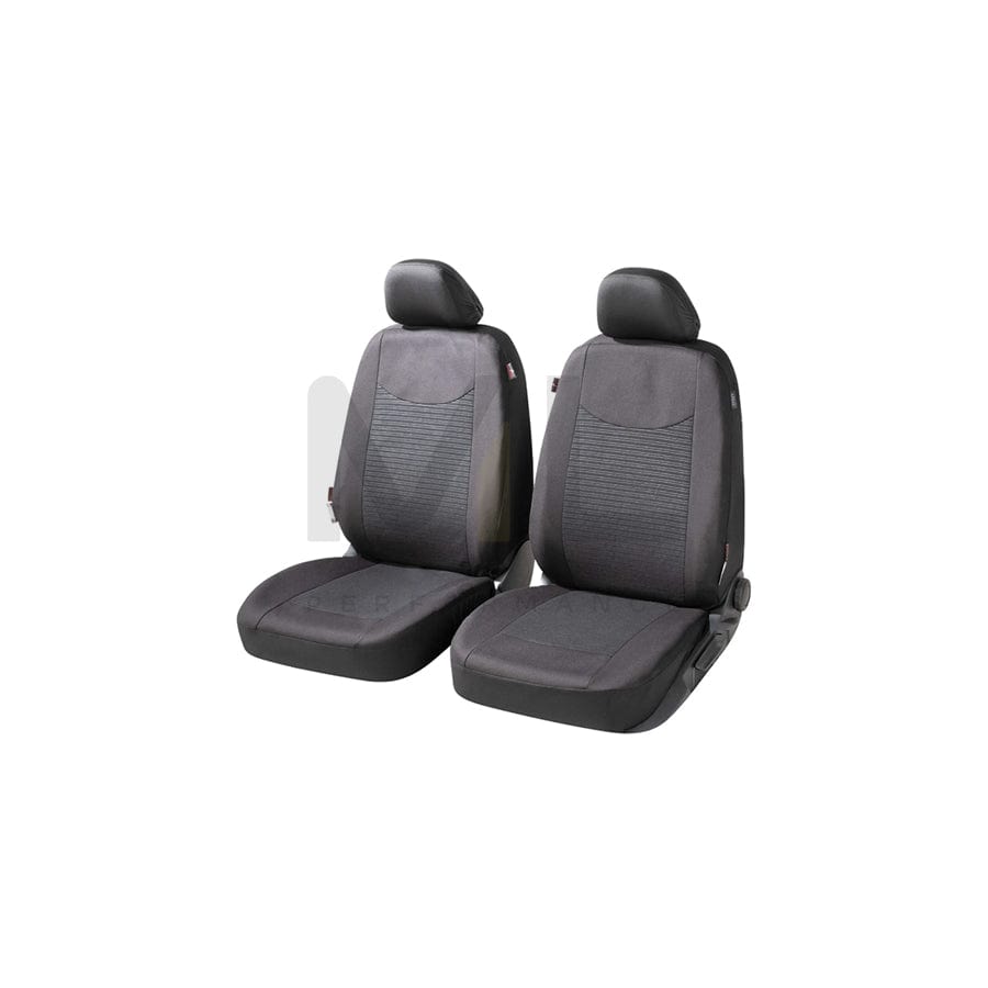 WALSER Speedway , ZIPP IT Premium 11858 Car seat cover Black, Polyester, Front | ML Performance Car Parts