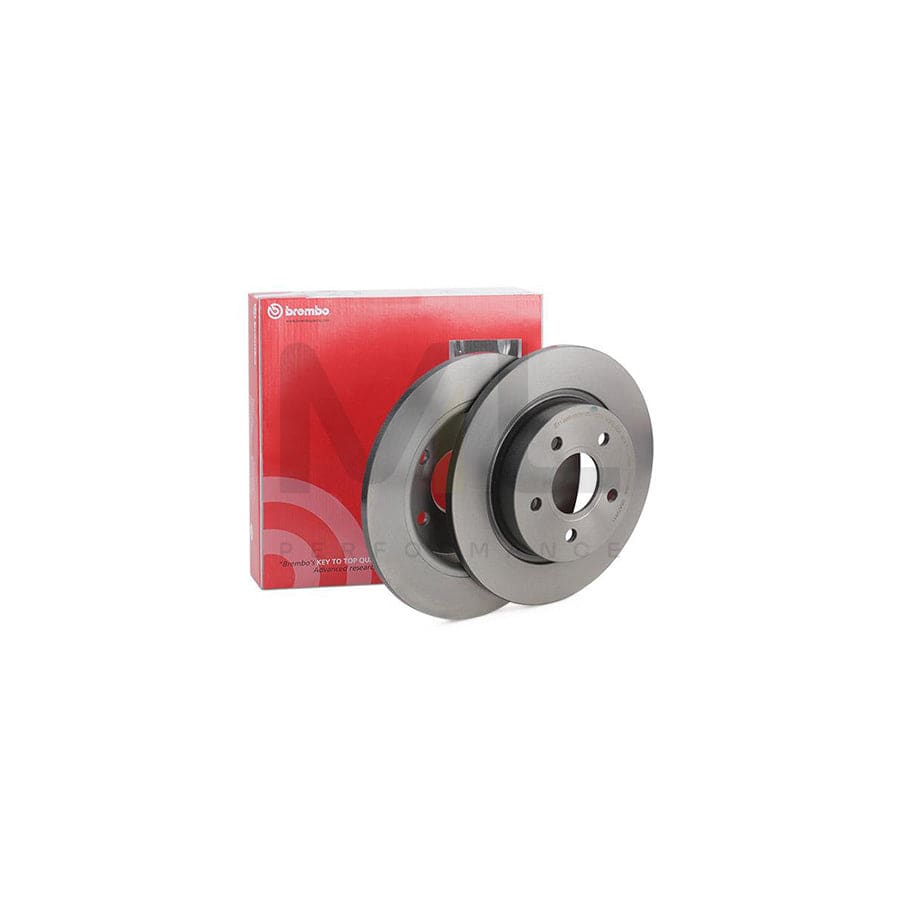 BREMBO COATED DISC LINE 08.A725.11 Brake Disc for FORD FOCUS Solid, Coated | ML Performance Car Parts