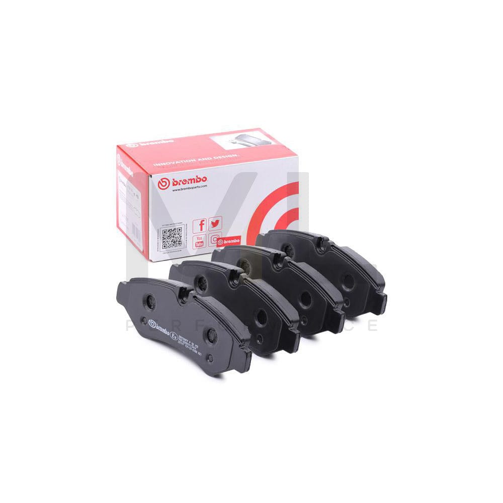 Brembo P 50 155 Brake Pad Set Suitable For Mercedes-Benz Sprinter Prepared For Wear Indicator, With Anti-Squeak Plate, Without Accessories | ML Performance Car Parts