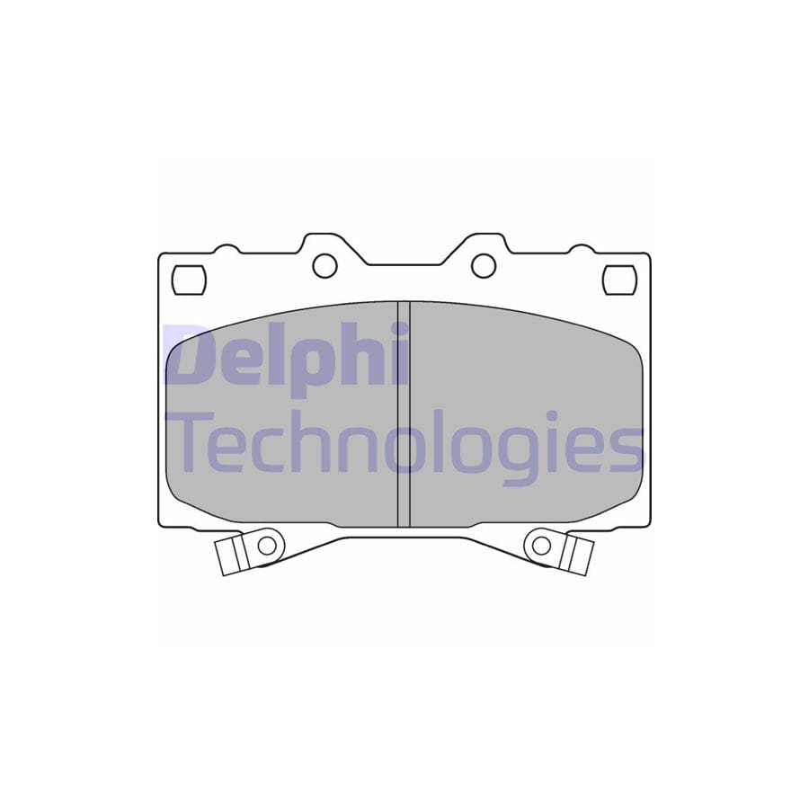 Delphi Lp1308 Brake Pad Set