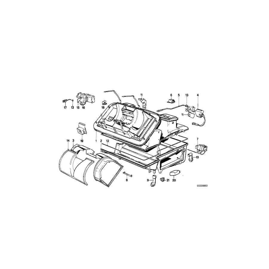 Genuine BMW 64111374830 E30 Temperature Switch (Inc. 325i, 325e & 318i) | ML Performance UK Car Parts