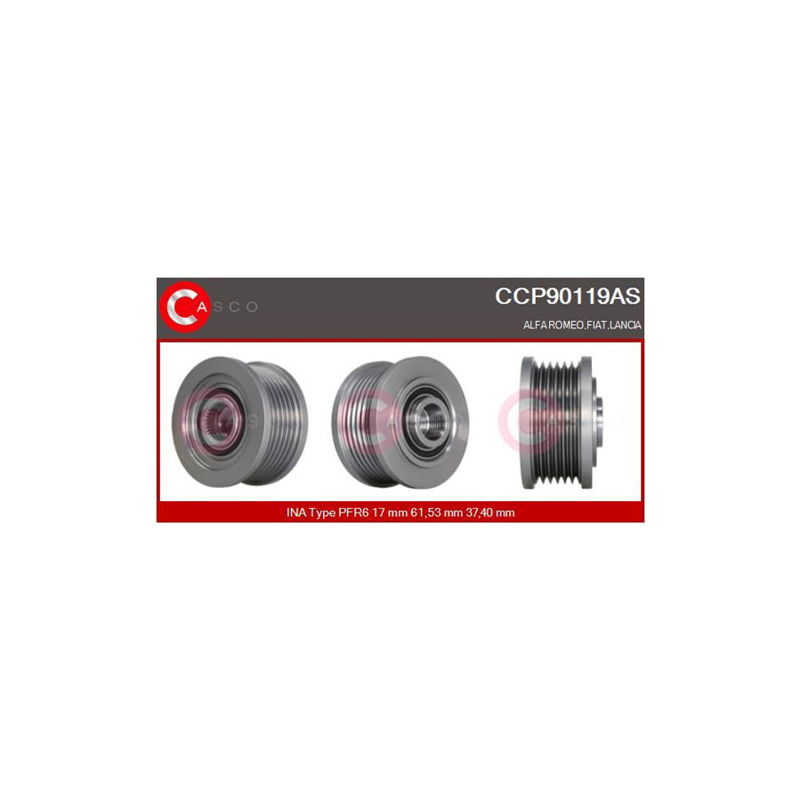 Casco Ccp90119As Pulley, Alternator | ML Performance UK Car Parts