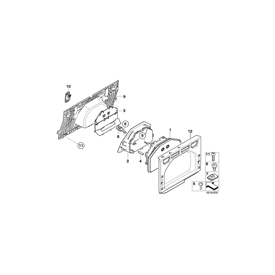 Genuine BMW 52206973024 E93 Ski Bag Cassette (Inc. 325d, 320d & 330i) | ML Performance UK