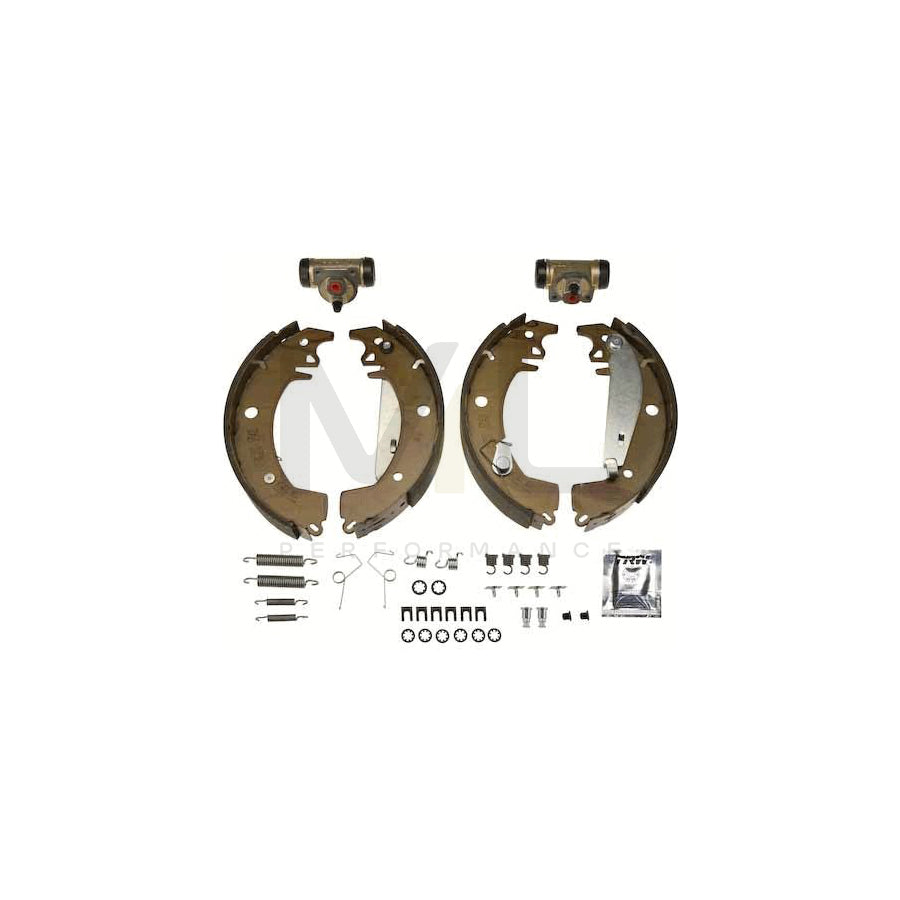 TRW Brake Kit BK1023 Brake Shoe Set for RENAULT TRAFIC with wheel brake cylinder | ML Performance Car Parts