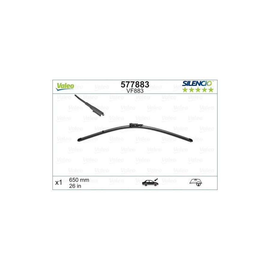 Valeo 577883 Wiper Blade | ML Performance UK Car Parts