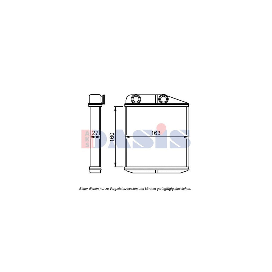 AKS Dasis 089019N Heater Matrix For Fiat Ducato | ML Performance UK