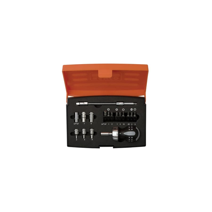 Bahco BAH808050S18 808050S-18 Stubby Ratchet Screwdriver Set, 18 Piece | ML Performance UK