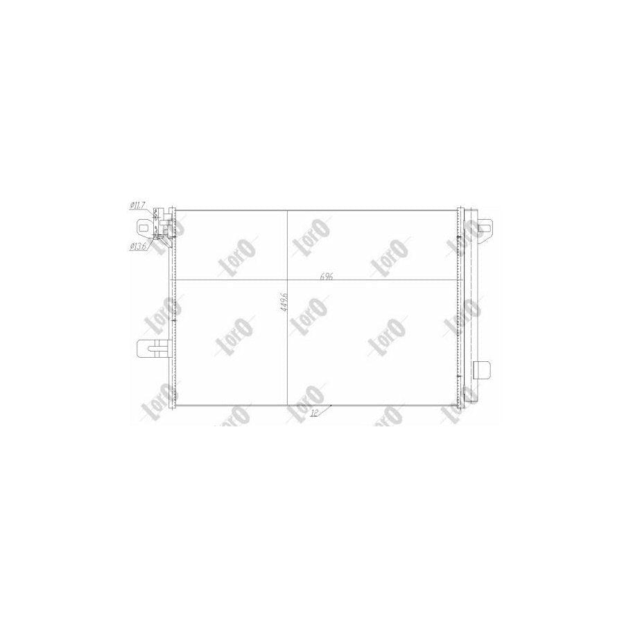 Abakus 0530160037 Air Conditioning Condenser | ML Performance UK