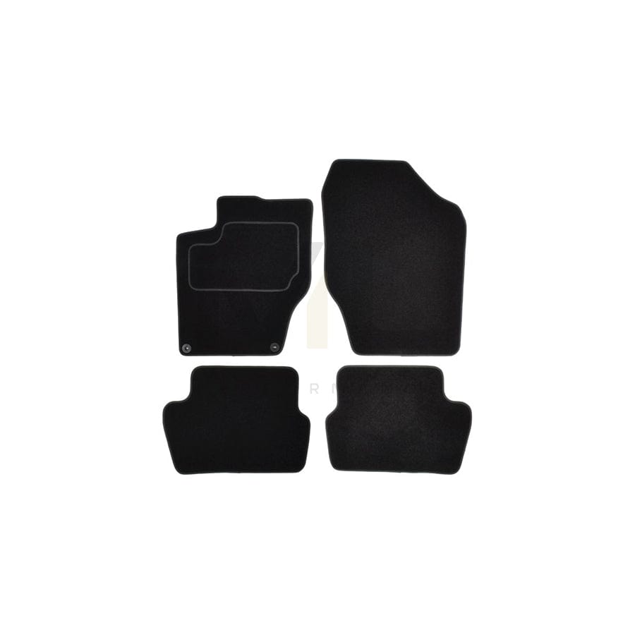 MAMMOOTH A041 CIT225 PRM 01 Floor mat set Textile, Front and Rear, Quantity: 4, Black | ML Performance Car Parts