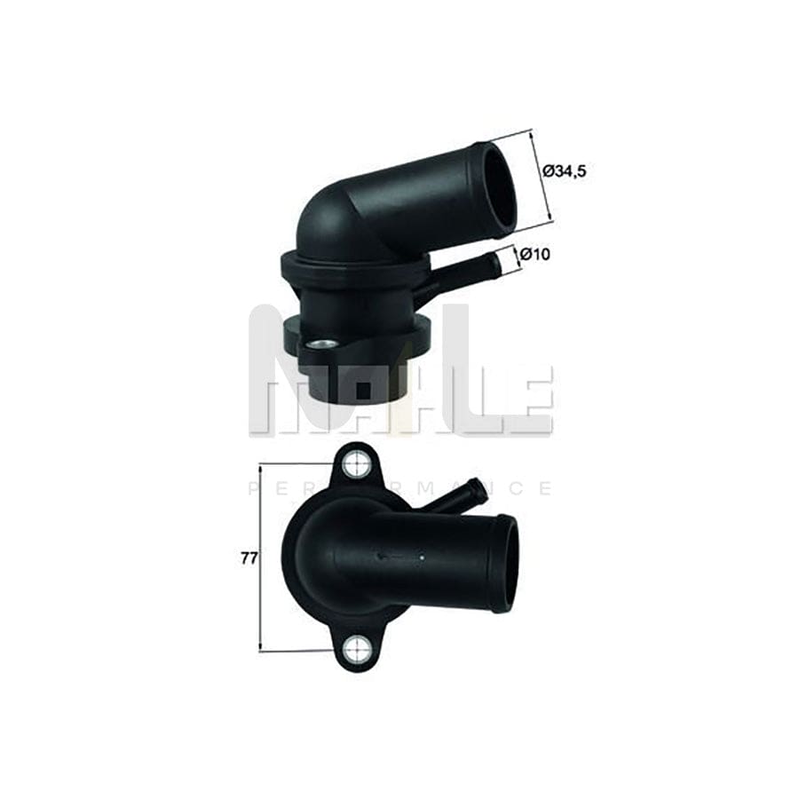 MAHLE ORIGINAL TI 239 87D Engine thermostat Opening Temperature: 87��C, with seal | ML Performance Car Parts