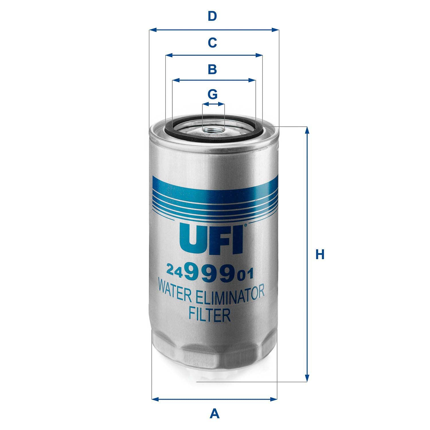 UFI 24.999.01 Fuel Filter