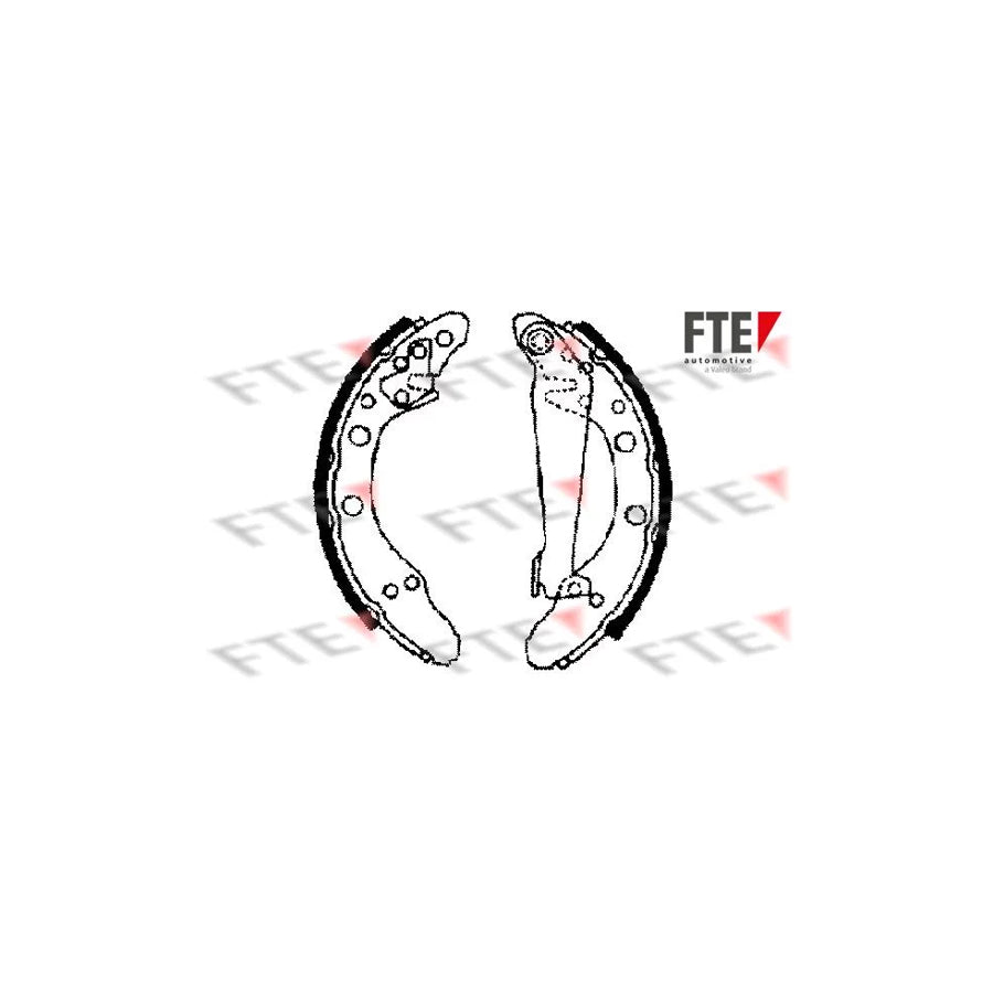 Fte 9100003 Brake Shoe Set | ML Performance UK Car Parts