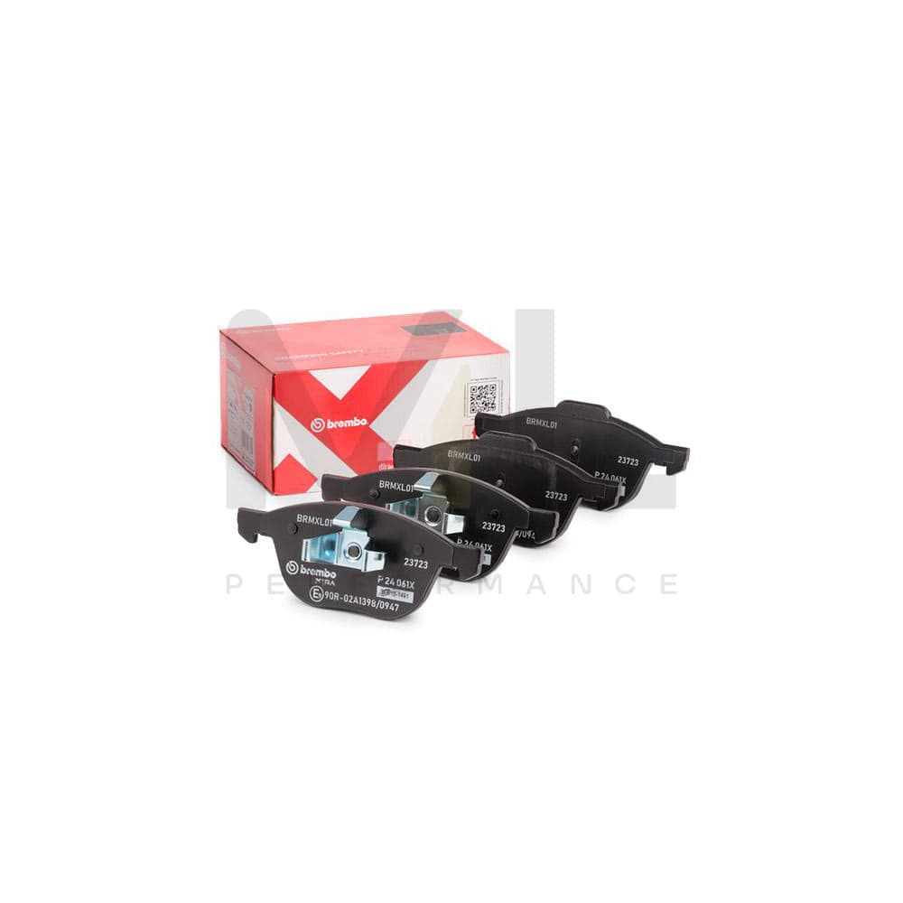 Brembo P 24 061X Brake Pad Set Excl. Wear Warning Contact | ML Performance Car Parts