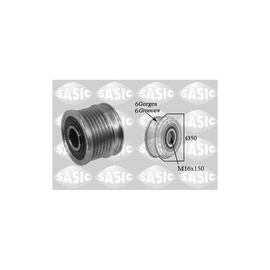 Sasic 1676021 Pulley, Alternator | ML Performance UK Car Parts