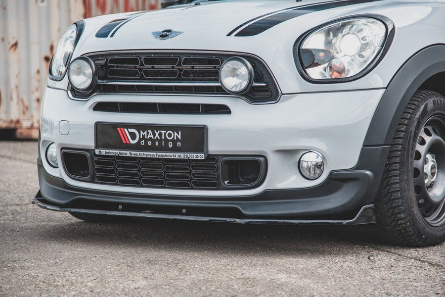 Maxton Design Mini Countryman JCW R60 Front Splitter