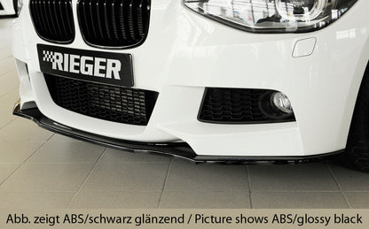 Rieger 00035050 BMW F20 F21 Front Splitter 4 |ML Performance UK Car Parts