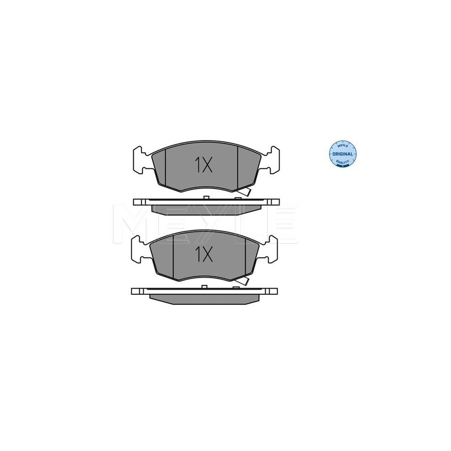 Meyle 025 253 2317 Brake Pad Set