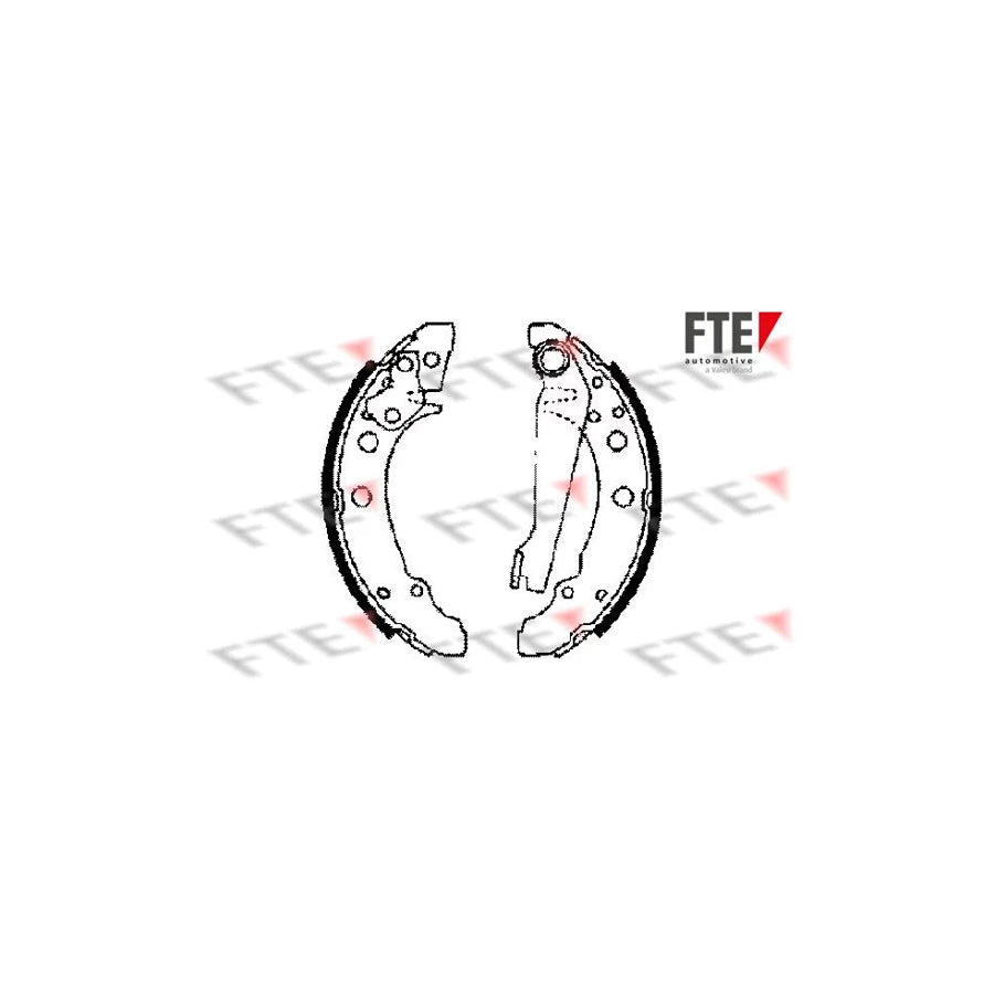 Fte 9100001 Brake Shoe Set | ML Performance UK Car Parts