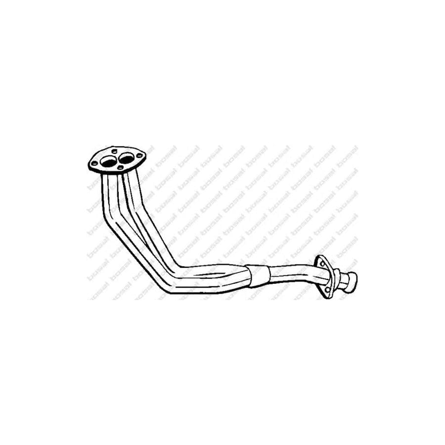 Bosal 829-947 Exhaust Pipe For Renault Espace I (J11)